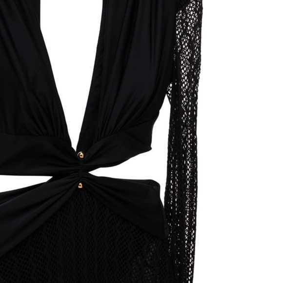 Plunge Netted Cutout Maxi Beach Dress
Size small - Picture 8 of 12